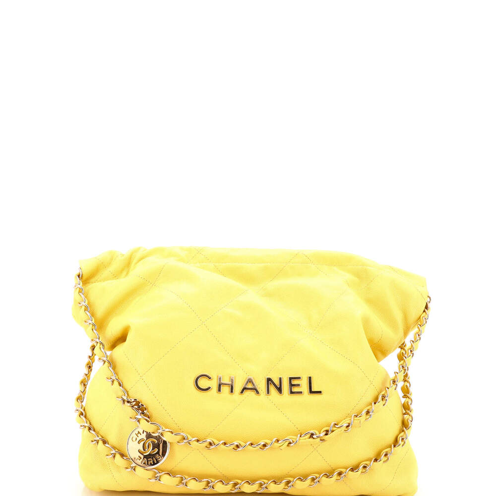 Chanel Small 22 Chain Hobo